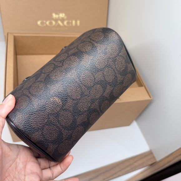 Coach Boxed Mini Rowan Crossbody Bag And Mirror Bag Charm Set CCL59 - Picture 6 of 13